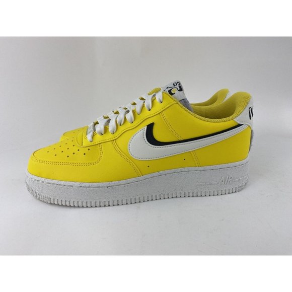 Nike Air Force 1 '07 LV8 '82 Tour Yellow Men's Sneakers Shoes White DO9786-700 - Picture 10 of 12